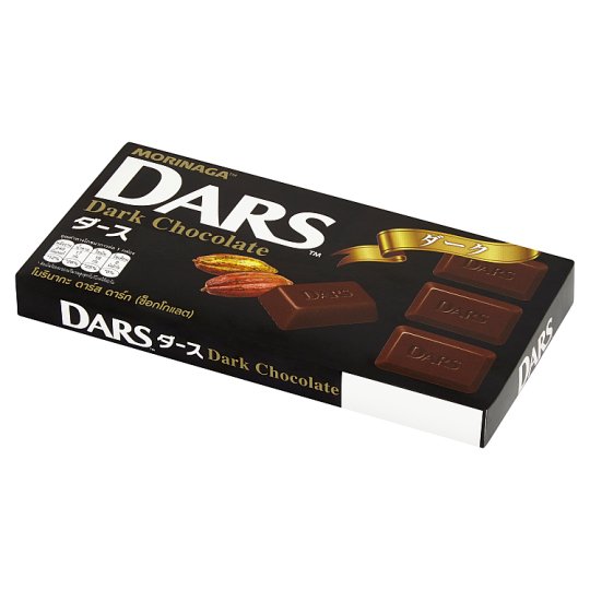 ข้อมูลโภชนาการ แคลอรี่ โมรินากะ-ดาร์ส-ดาร์ก-ช็อกโกแลต-dars-dark-chocolate