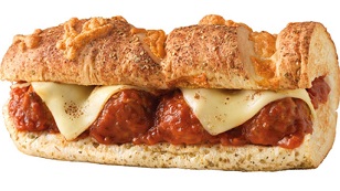 ข้อมูลโภชนาการ แคลอรี่ แซนวิช-มีทบอล-meatball-marinara-sandwich