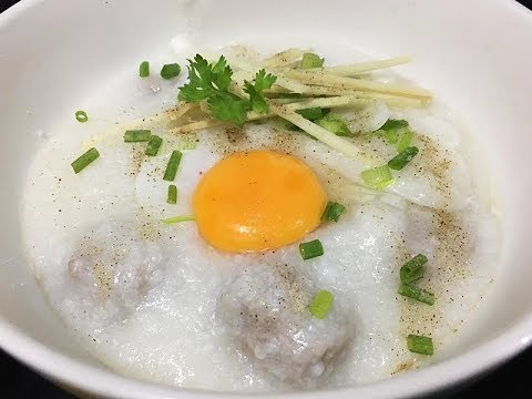 ข้อมูลโภชนาการ แคลอรี่ โจ๊กใส่ไข่