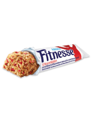 ข้อมูลโภชนาการ แคลอรี่ ฟิตเนสส์-สตรอเบอร์รี-ข้าวสาลีโฮลเกรนชนิดแท่ง-fitness-strawberry