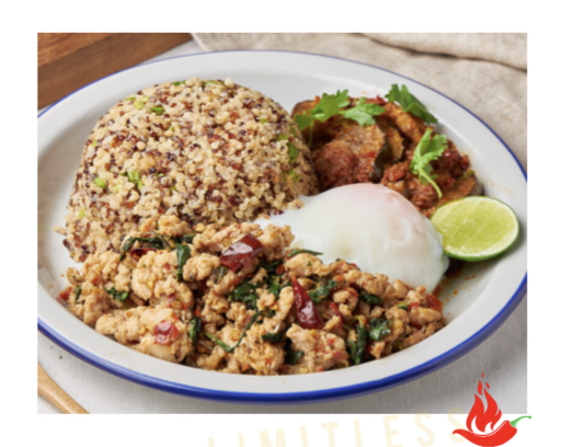 ข้อมูลโภชนาการ แคลอรี่ Boxer-s-Holy-Basil-Chicken-boxer-s-holy-basil-chicken