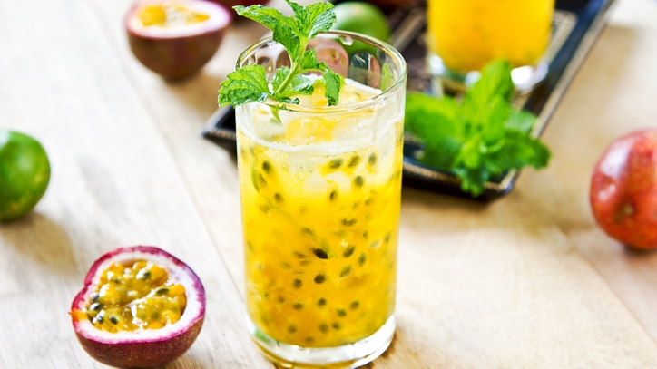 ข้อมูลโภชนาการ แคลอรี่ แพชชั่นฟรุท--น้ำคั้น-passion-fruit-juice