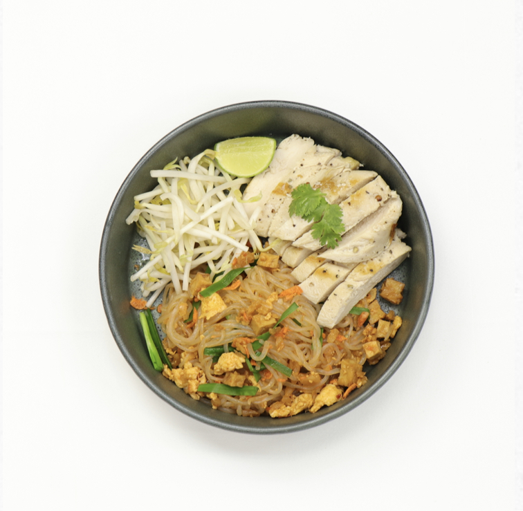 ข้อมูลโภชนาการ แคลอรี่ ผัดไทยบุกก๋วยเตี๋ยวไก่-pat-thai-konjac-noodle-with-chicken