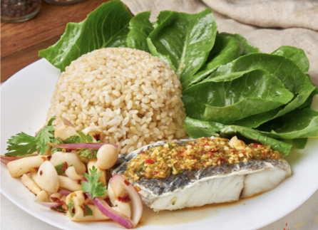 ข้อมูลโภชนาการ แคลอรี่ Thai-Chili-Lime-Seabass-thai-chili-lime-seabass