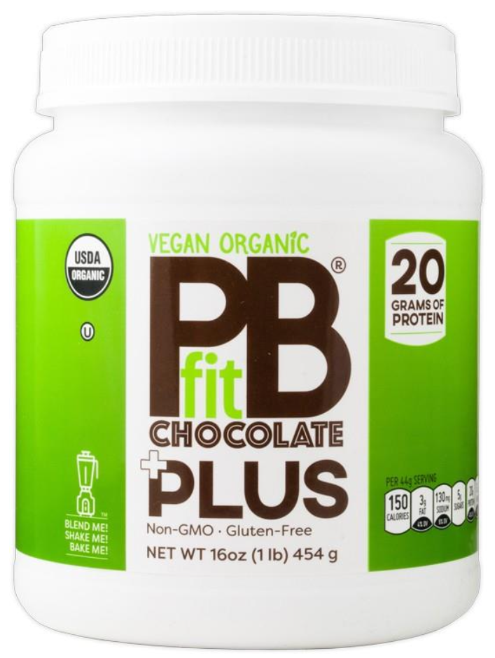 ข้อมูลโภชนาการ แคลอรี่ Organic-Vegan-PBFit-Chocolate-Plus-organic-vegan-pbfit-chocolate-plus