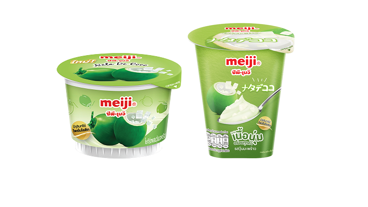 ข้อมูลโภชนาการ แคลอรี่ โยเกิร์ตเมจิ-วุ้นมะพร้าว-meiji-yoghurt-with-nata-de-coco