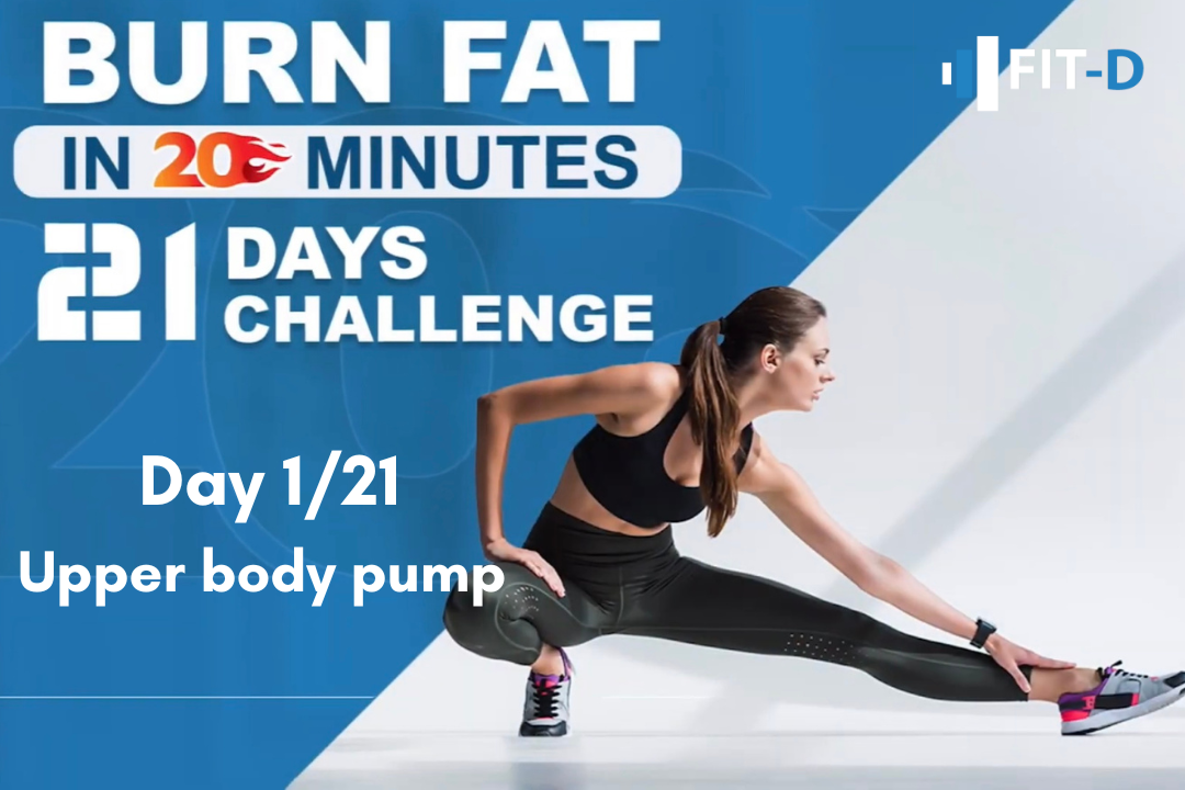 Burn fat in 20mins day 1/21