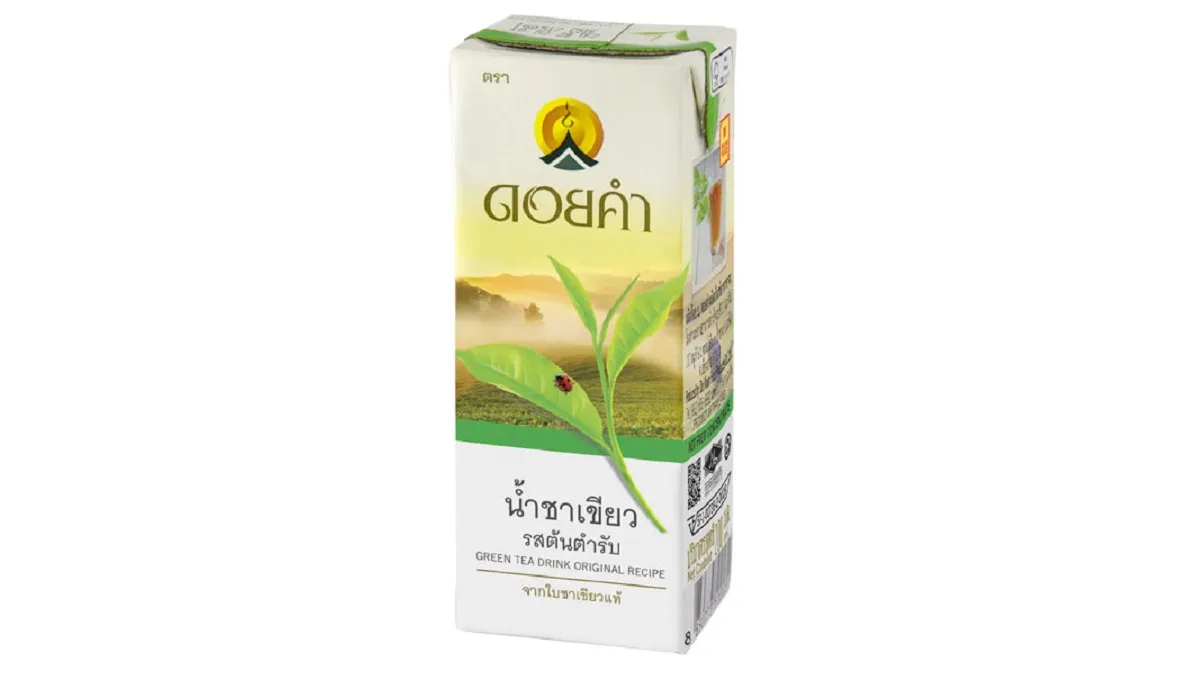 ข้อมูลโภชนาการ แคลอรี่ ดอยคำ-น้ำชาเขียว-รสต้นตำรับ-doikham-green-tea-drink-original-recipe