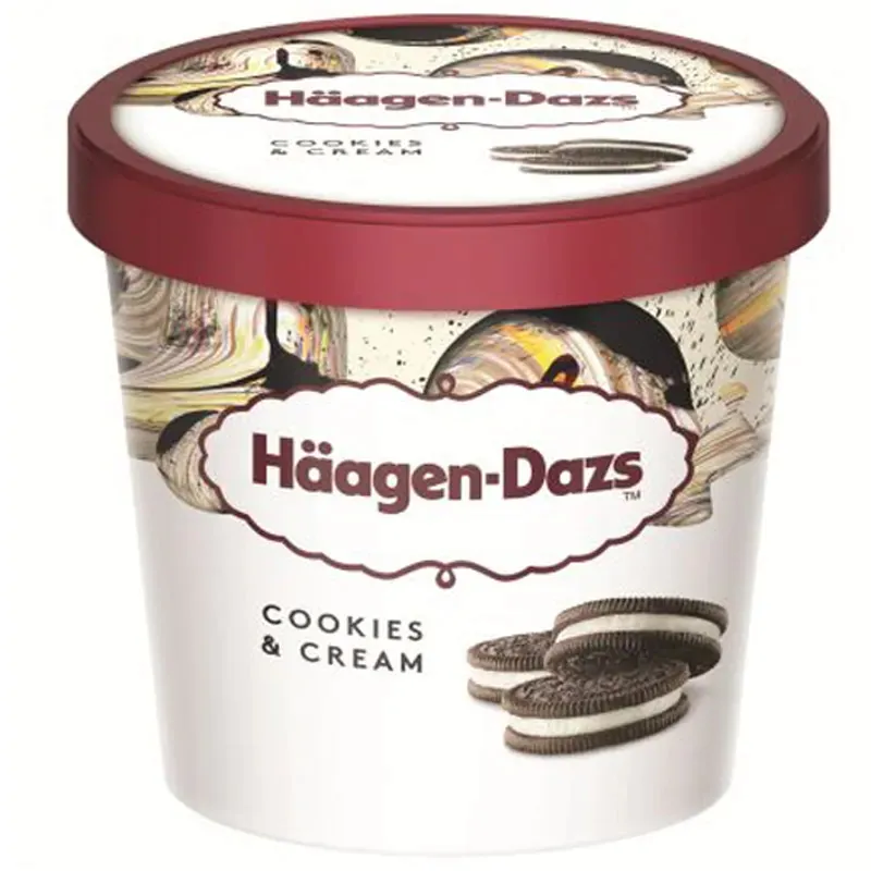 ข้อมูลโภชนาการ แคลอรี่ ฮาเก้นดาส-ไอศกรีมรสคุกกี้แอนด์ครีม-haagen-dazs-cookies--and--cream