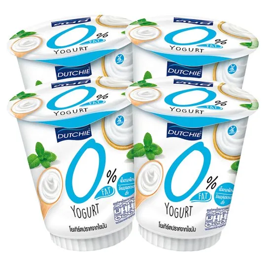 ข้อมูลโภชนาการ แคลอรี่ โยเกิร์ตดัชชี่-รสออริจินัล-สูตรไม่มีไขมัน-fat-free-yoghurt