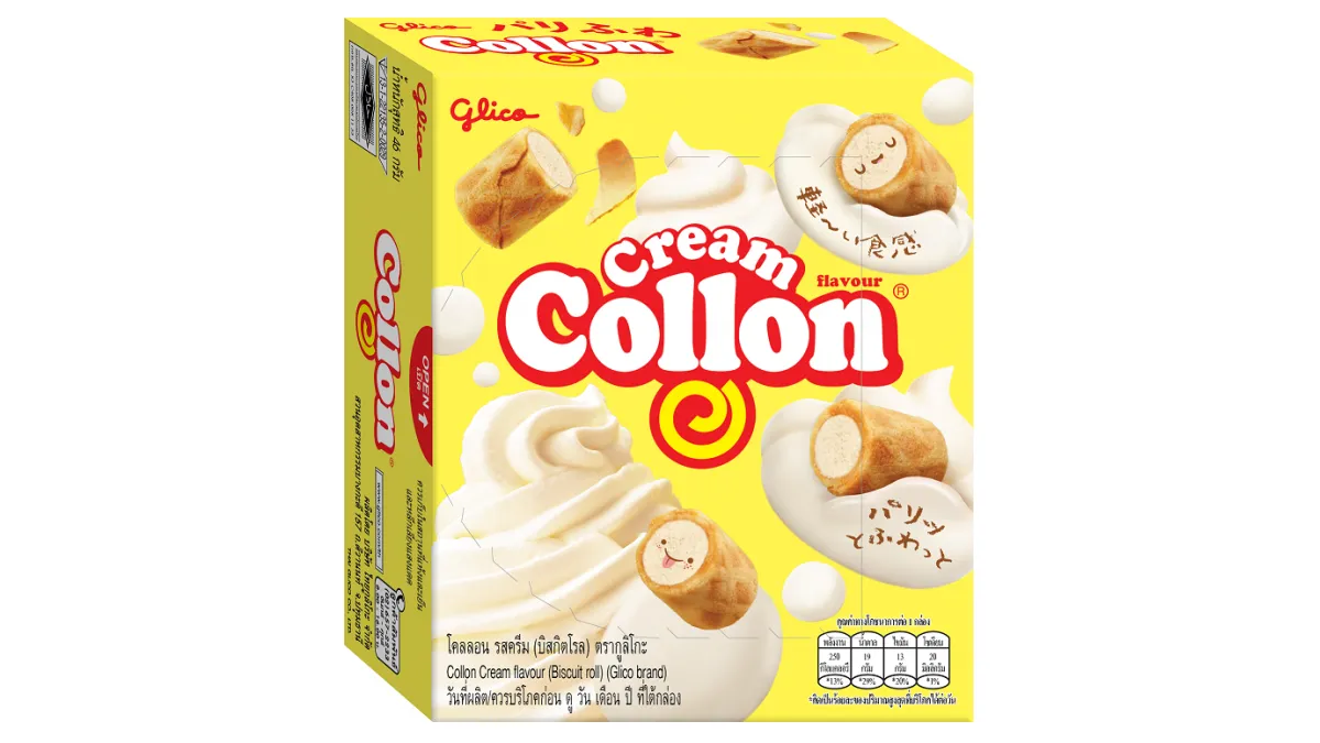 ข้อมูลโภชนาการ แคลอรี่ กูลิโกะ-โคลลอนครีม-glico-collon-cream