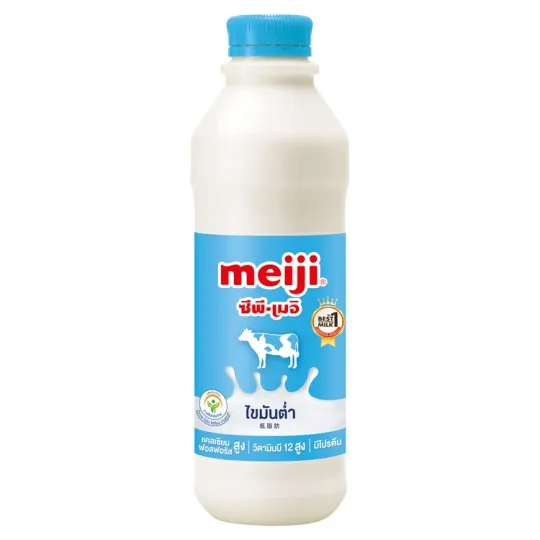 ข้อมูลโภชนาการ แคลอรี่ เมจิ-นมพาสเจอร์ไรส์ขาดมันเนย-meiji