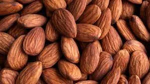 ข้อมูลโภชนาการ แคลอรี่ อัลมอนด์--คั่ว--almonds