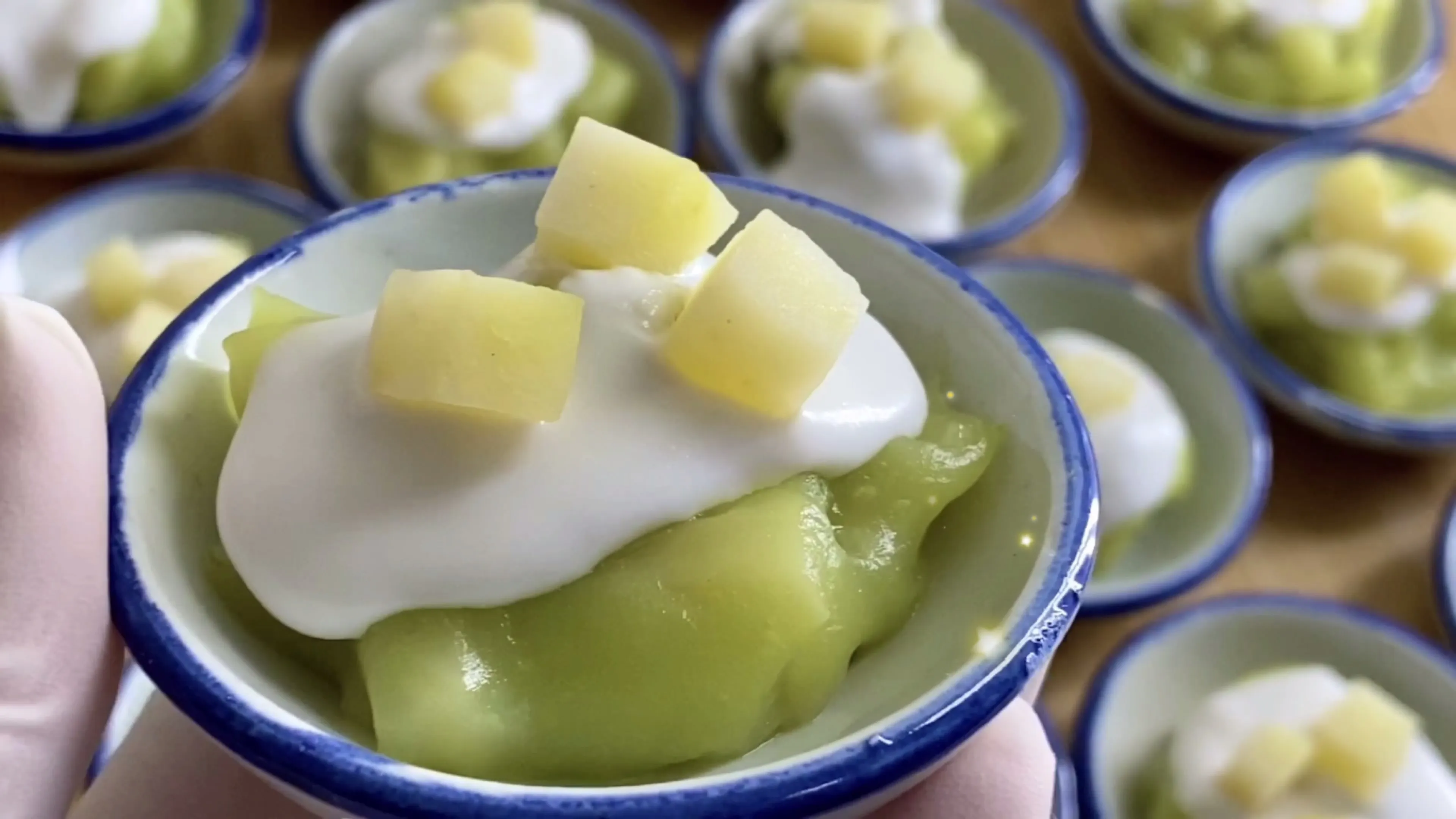 ข้อมูลโภชนาการ แคลอรี่ ตะโก้แห้ว-taco--coconut-puding