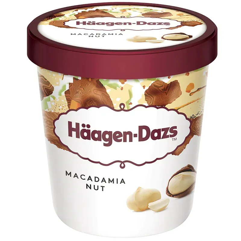 ข้อมูลโภชนาการ แคลอรี่ ฮาเก้นดาส-ไอศกรีมรสแมคคาเดเมียนัต-haagen-dazs-macadamia-nut