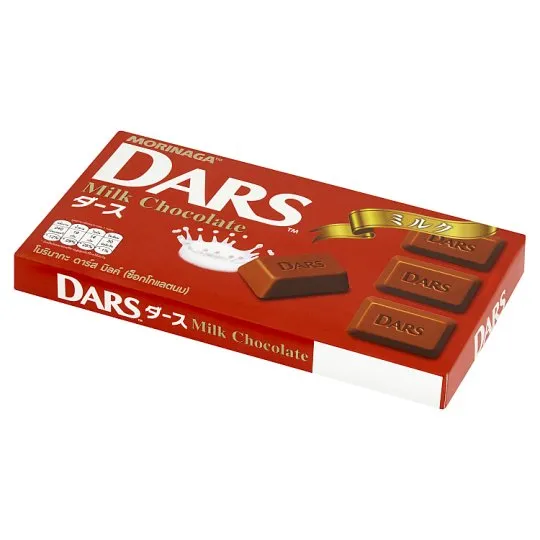 ข้อมูลโภชนาการ แคลอรี่ โมรินากะ-ดาร์ส-มิลค์-ช็อกโกแลตนม-dars-milk-chocolate