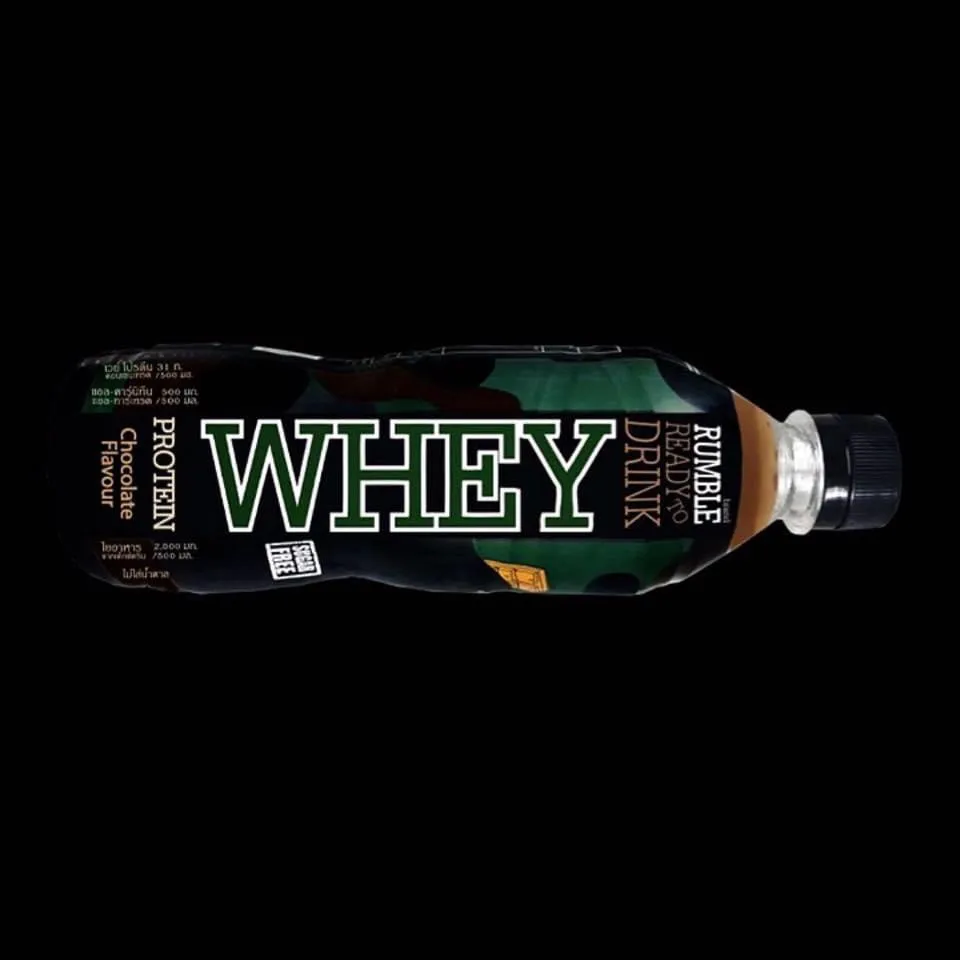 ข้อมูลโภชนาการ แคลอรี่ รัมเบิลเวย์โปรตีนพร้อมดื่ม-รสชอคโกแลต-rumble-ready-to-drink-whey-protein--chocolate-