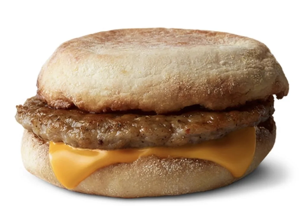 ข้อมูลโภชนาการ แคลอรี่ ซอสเซจแมคมัฟฟิน-sausage-mcmuffin