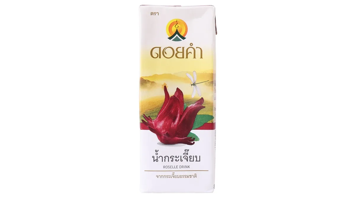 ข้อมูลโภชนาการ แคลอรี่ ดอยคำ-น้ำกระเจี๊ยบ-doikham-roselle-drink