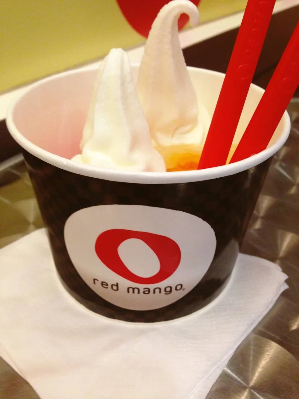 ข้อมูลโภชนาการ แคลอรี่ โยเกิร์ต-รสดั้งเดิม-Red-mango-original-non-fat-frozen-yogurt