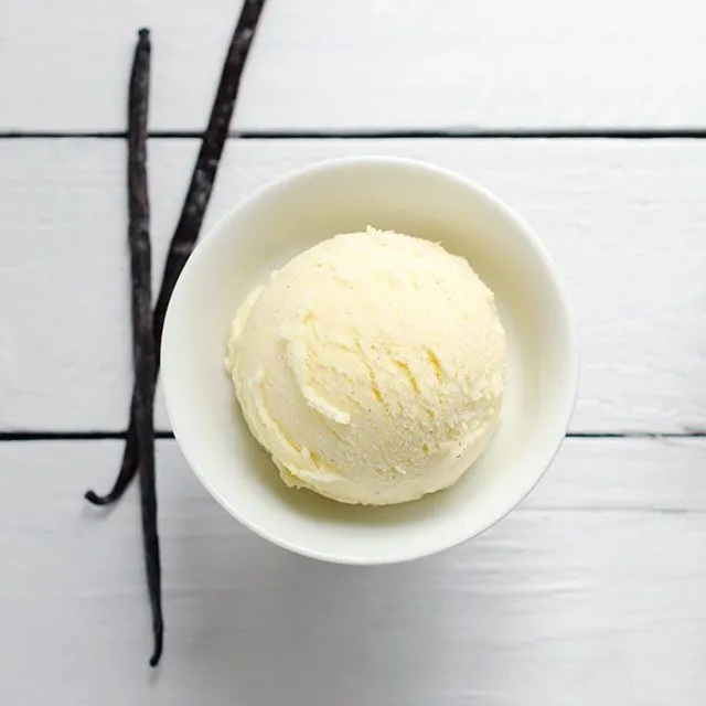 ข้อมูลโภชนาการ แคลอรี่ ไอศครีมวนิลา-vanilla-ice-cream