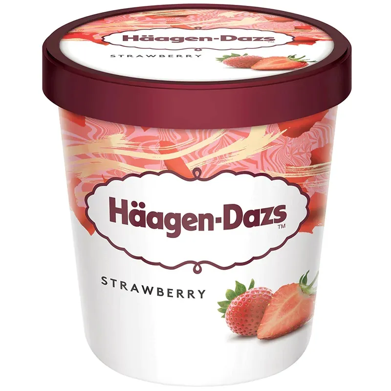 ข้อมูลโภชนาการ แคลอรี่ ฮาเก้นดาส-ไอศกรีมรสสตรอเบอร์รี่-haagen-dazs-strawberry