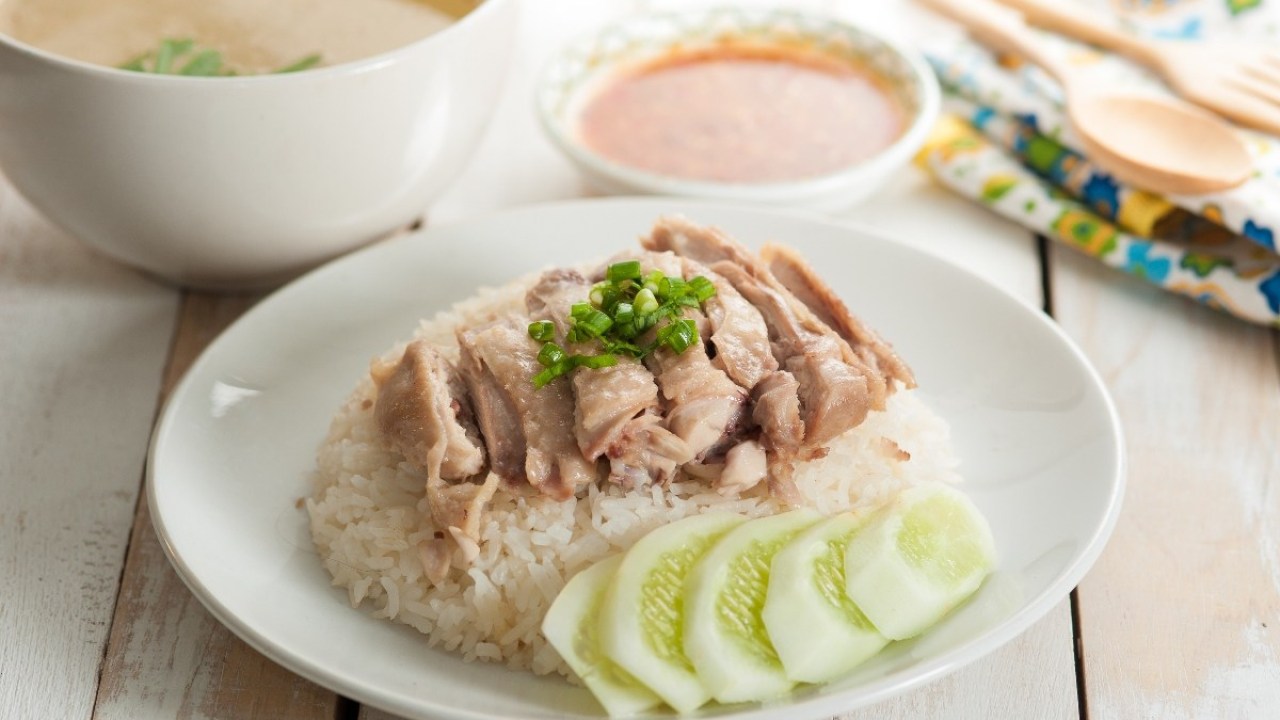 Steam chicken rice фото 18