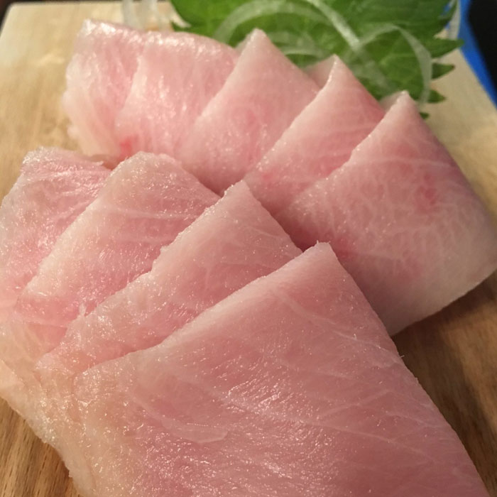 ค้นหาแคลอรี่ ฮามาจิ ซาชิมิ็Hamachi Sashimi